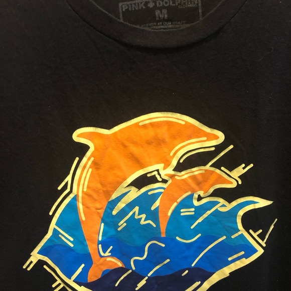 Pink Dolphin Tee - Picture 2 of 2